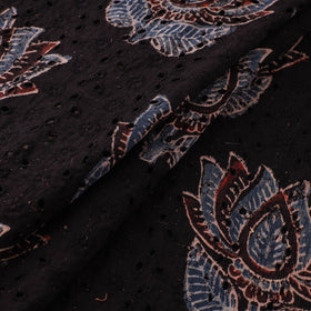 Ajrakh Hand Block Print Natural Dyed Cotton Hakoba Fabric 41