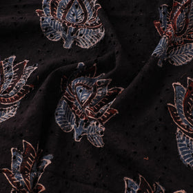 Ajrakh Hand Block Print Natural Dyed Cotton Hakoba Fabric 41