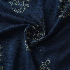 Hakoba Hand Block Ajrakh Print Natural Dyed Cotton Fabric 65