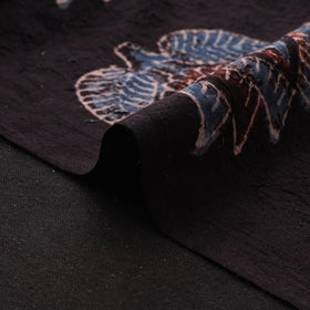 Ajrakh Hand Block Print Natural Dyed Cotton Hakoba Fabric 42