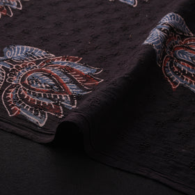 Ajrakh Hand Block Print Natural Dyed Cotton Hakoba Fabric 43