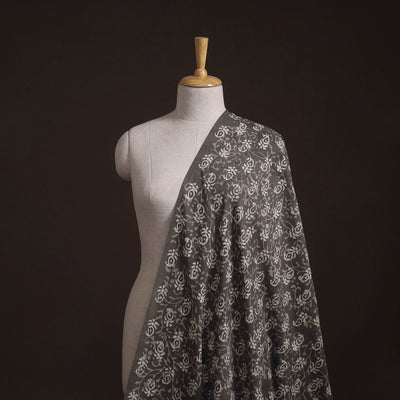 Bagru Indigo Hand Block Print Natural Dyed Cotton Fabric 12