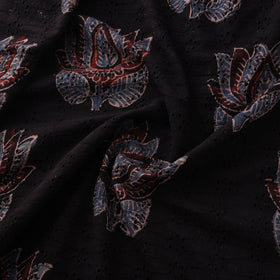 Ajrakh Hand Block Print Natural Dyed Cotton Hakoba Fabric 44