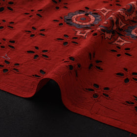 Ajrakh Hand Block Print Natural Dyed Cotton Hakoba Fabric 45