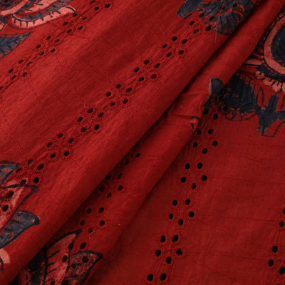 Ajrakh Hand Block Print Natural Dyed Cotton Hakoba Fabric 46