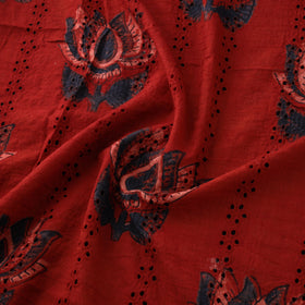 Ajrakh Hand Block Print Natural Dyed Cotton Hakoba Fabric 46