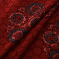 Ajrakh Hand Block Print Natural Dyed Cotton Hakoba Fabric 48