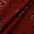 Ajrakh Hand Block Print Natural Dyed Cotton Hakoba Fabric 49