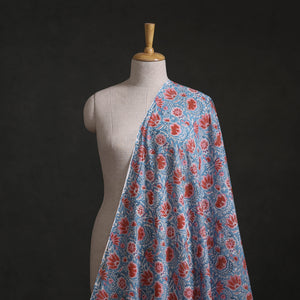 Sanganeri Hand Block Print Cotton Fabric 11