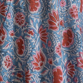 Sanganeri Hand Block Print Cotton Fabric 11