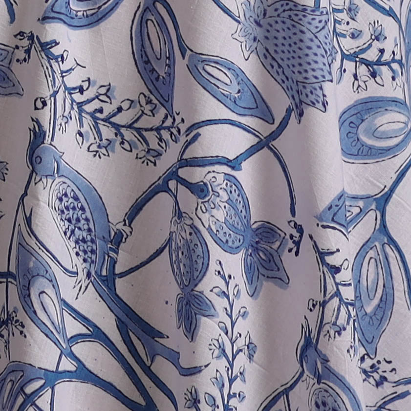Sanganeri Hand Block Print Cotton Fabric 06