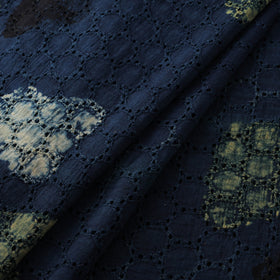 Ajrakh Hand Block Print Natural Dyed Cotton Hakoba Fabric 57