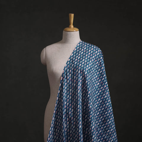 Sanganeri Hand Block Print Cotton Fabric 01