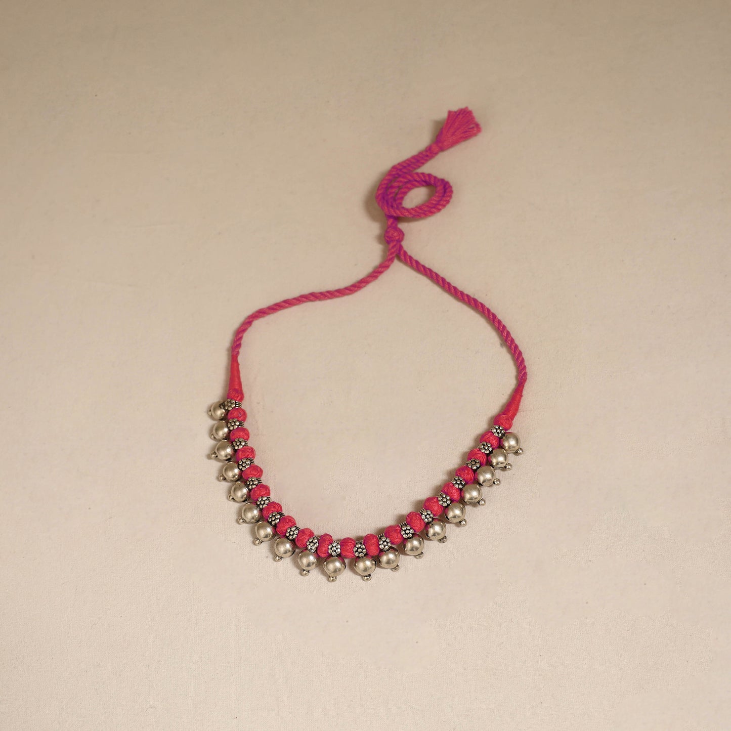 Patwa Thread Beads Necklace by Kailash Patwa 17
