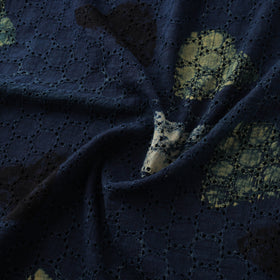 Ajrakh Hand Block Print Natural Dyed Cotton Hakoba Fabric 57