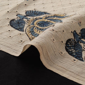 Ajrakh Hand Block Print Natural Dyed Cotton Hakoba Fabric 58