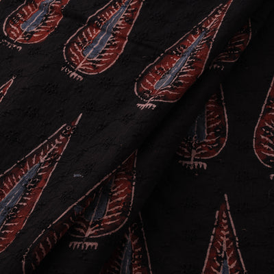 Ajrakh Hand Block Print Natural Dyed Cotton Hakoba Fabric 60