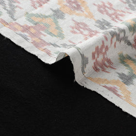 Pochampally Ikat Pure Handloom Raw Silk Fabric 04