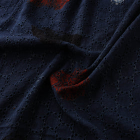 Ajrakh Hand Block Print Natural Dyed Cotton Hakoba Fabric 64