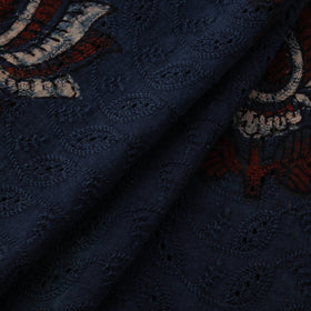 Ajrakh Hand Block Print Natural Dyed Cotton Hakoba Fabric 66