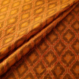 Pochampally Ikat Pure Handloom Raw Silk Fabric 11