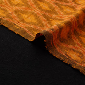 Pochampally Ikat Pure Handloom Raw Silk Fabric 11