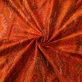 Pochampally Ikat Pure Handloom Raw Silk Fabric 12