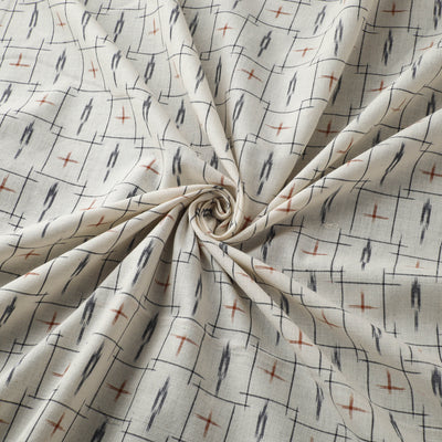 Pochampally Double Ikat Handloom Cotton Fabric 14