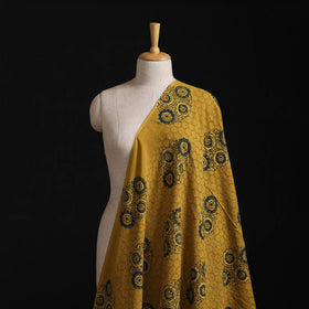 Ajrakh Hand Block Print Natural Dyed Cotton Hakoba Fabric 02