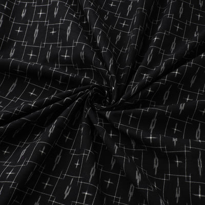 Pochampally Double Ikat Handloom Cotton Fabric 17