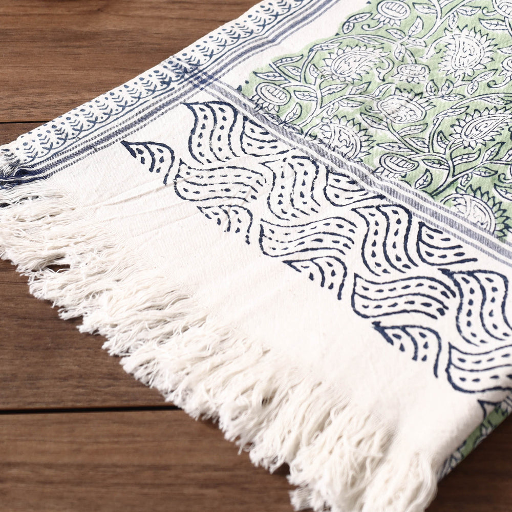 Block Printed Towel
