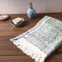 Block Printed Towel
