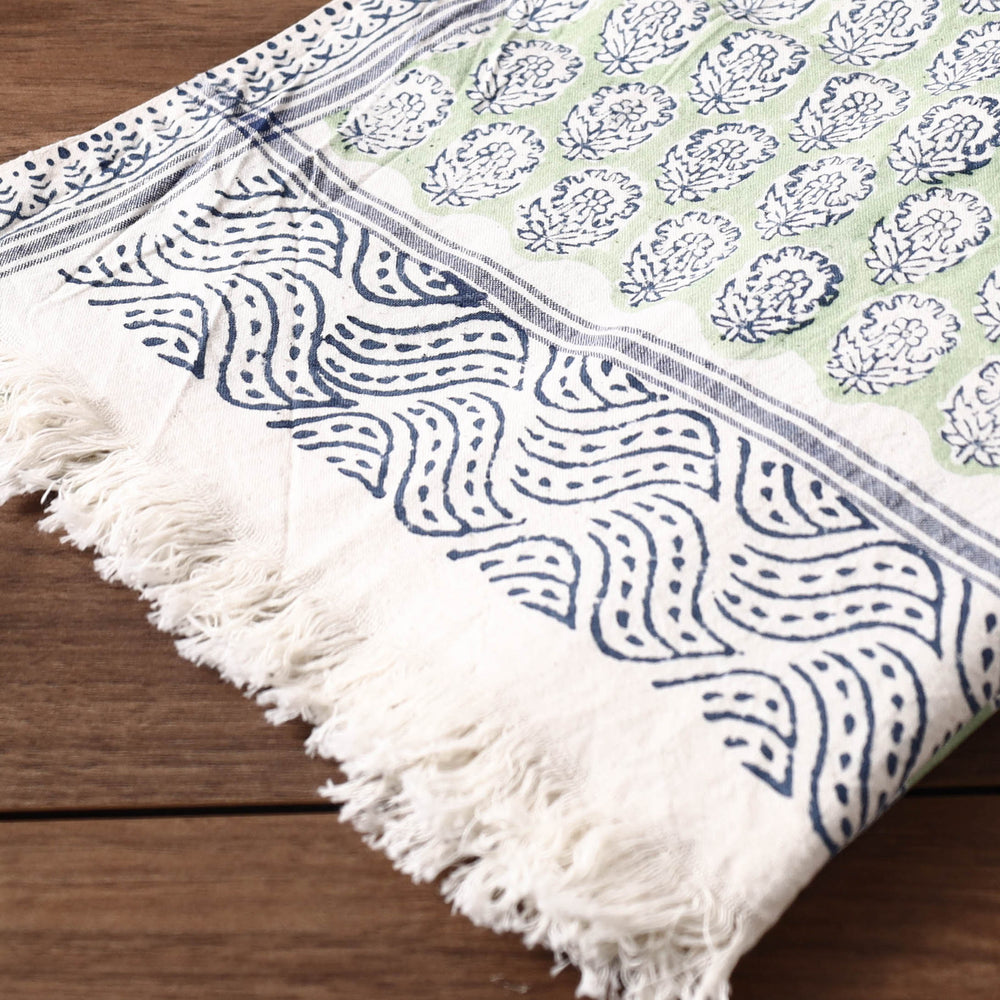 Block Printed Towel
