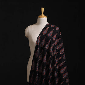 Ajrakh Hand Block Print Natural Dyed Cotton Hakoba Fabric 11