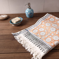 Block Printed Towel