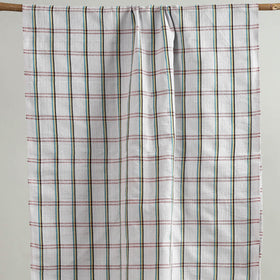  Handloom Fine Cotton Checks Bath Towel