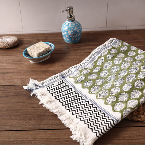 Block Printed Towel