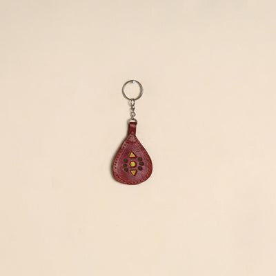 Handcrafted Kutch Leather Keychain 10