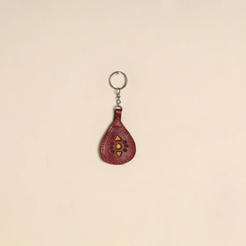Handcrafted Kutch Leather Keychain 10