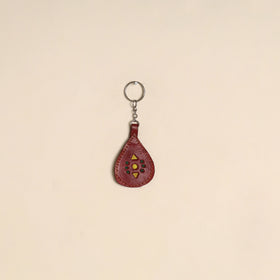 Handcrafted Kutch Leather Keychain 10