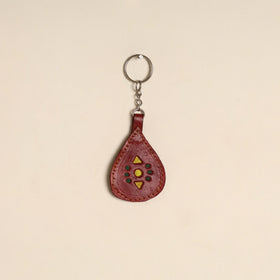 Handcrafted Kutch Leather Keychain 10