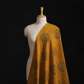 Ajrakh Hand Block Print Natural Dyed Cotton Hakoba Fabric 17
