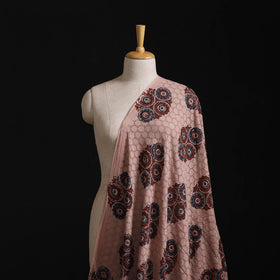 Ajrakh Hand Block Print Natural Dyed Cotton Hakoba Fabric 18