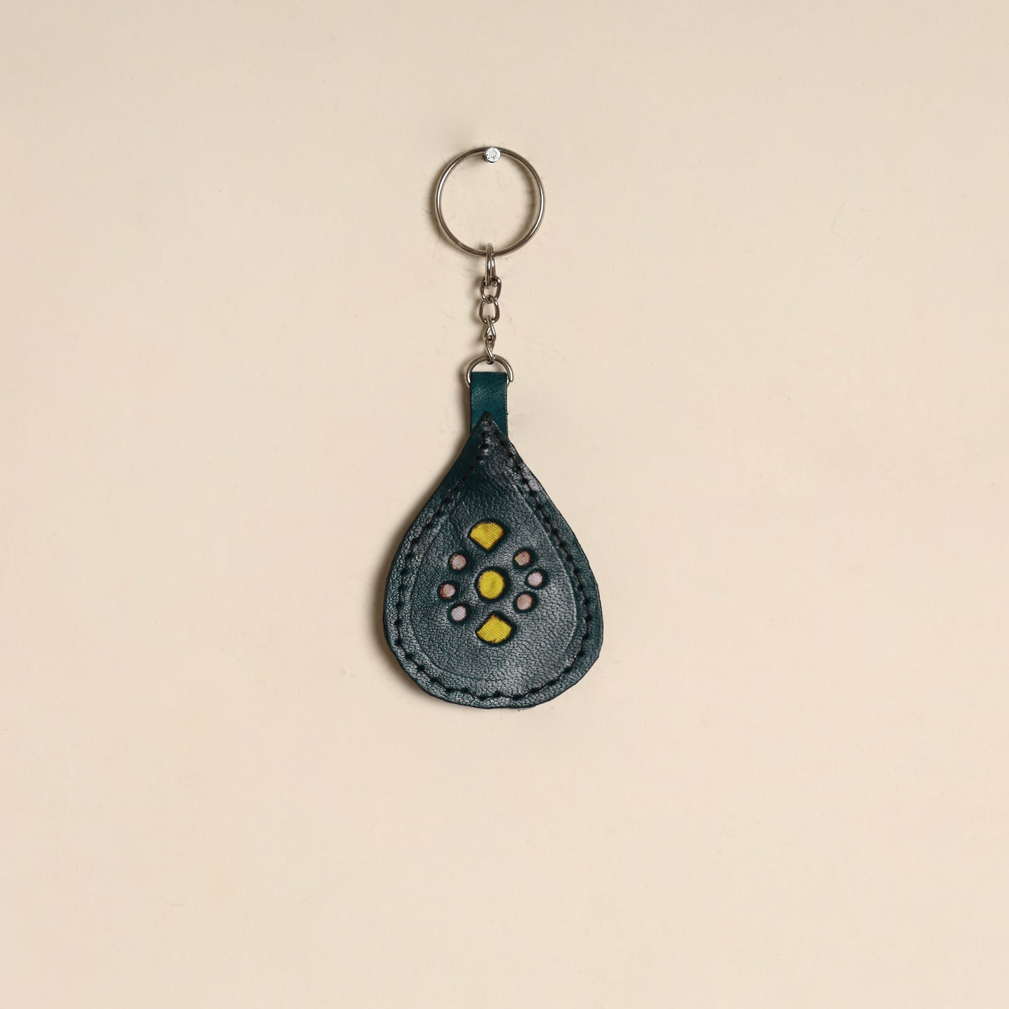 Handcrafted Kutch Leather Keychain 11