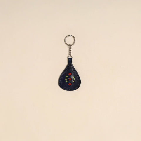 Handcrafted Kutch Leather Keychain 12