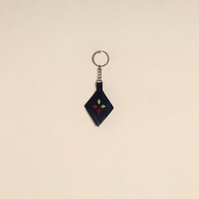 Handcrafted Kutch Leather Keychain 14