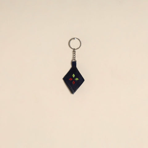 Handcrafted Kutch Leather Keychain 14