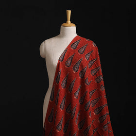Ajrakh Hand Block Print Natural Dyed Cotton Hakoba Fabric 25