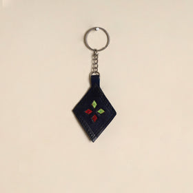 Handcrafted Kutch Leather Keychain 14