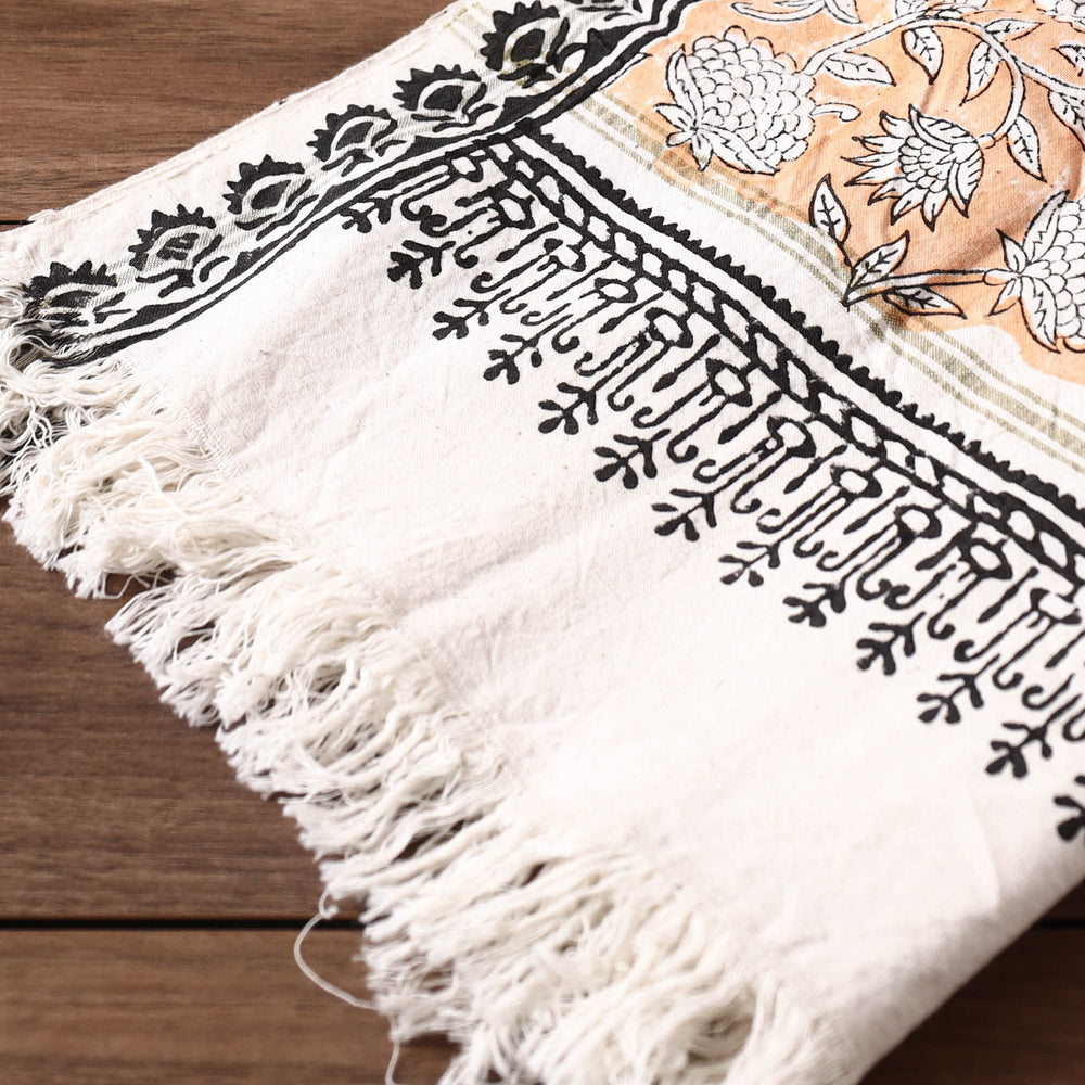 Block Printed Towel
